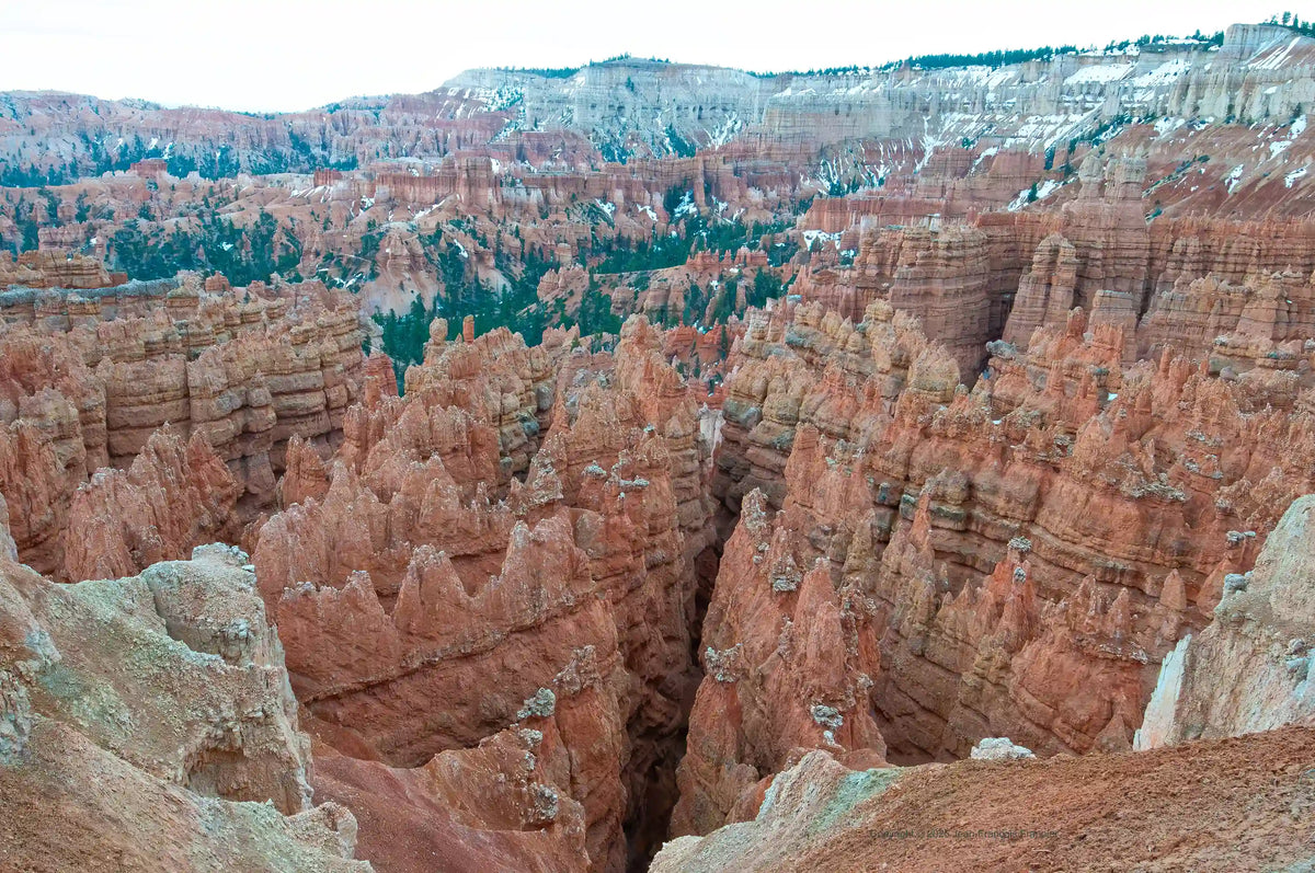 U.S.A. Bryce 1 - Photograph print framed with black frame 30.5 cm X 45.7 cm (12