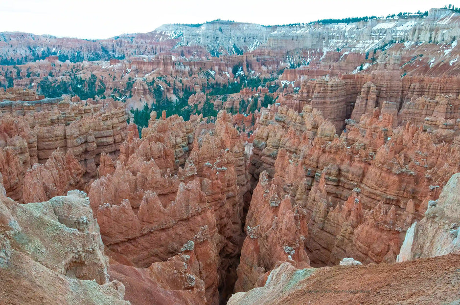 U.S.A. Bryce 1 - Photograph print framed with black frame 30.5 cm X 45.7 cm (12" X 18")