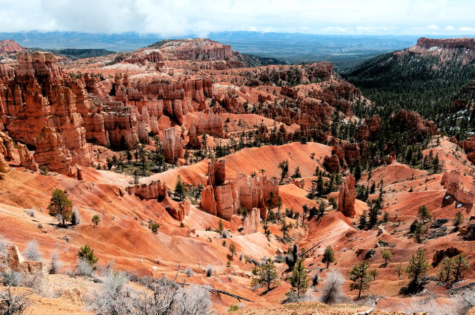 U.S.A. Bryce 10 - Photograph print framed with black frame 61.0 cm X 91.4 cm (24" X 36")