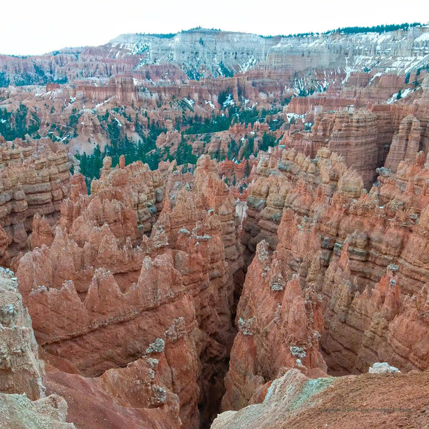 U.S.A. Bryce 1 - Photograph print framed with black frame 30.5 cm X 45.7 cm (12" X 18")