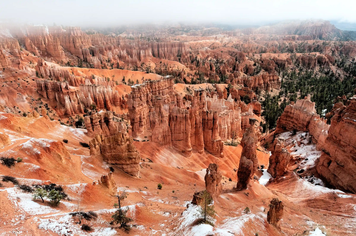 U.S.A. Bryce 5 - Photograph print framed with black frame 40.6 cm X 61.0 cm (16