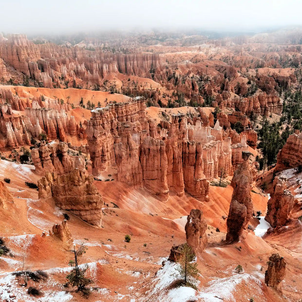 U.S.A. Bryce 5 - Photograph print framed with black frame 30.5 cm X 45.7 cm (12" X 18")