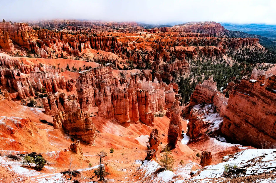 U.S.A. Bryce 6 - Photograph print framed with black frame 30.5 cm X 45.7 cm (12" X 18")