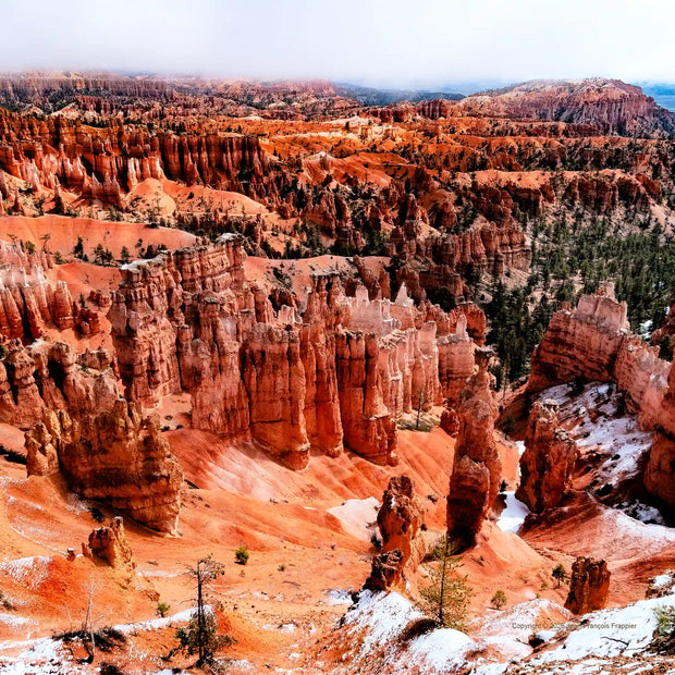 U.S.A. Bryce 6 - Photograph print framed with black frame 30.5 cm X 45.7 cm (12" X 18")