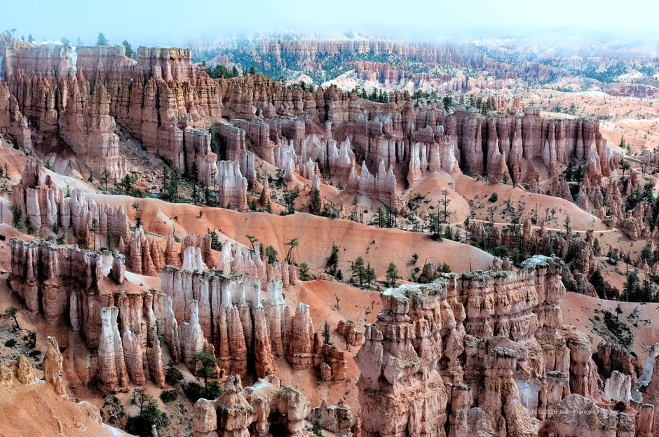 U.S.A. Bryce 7 - Photograph print framed with black frame 30.5 cm X 45.7 cm (12" X 18")