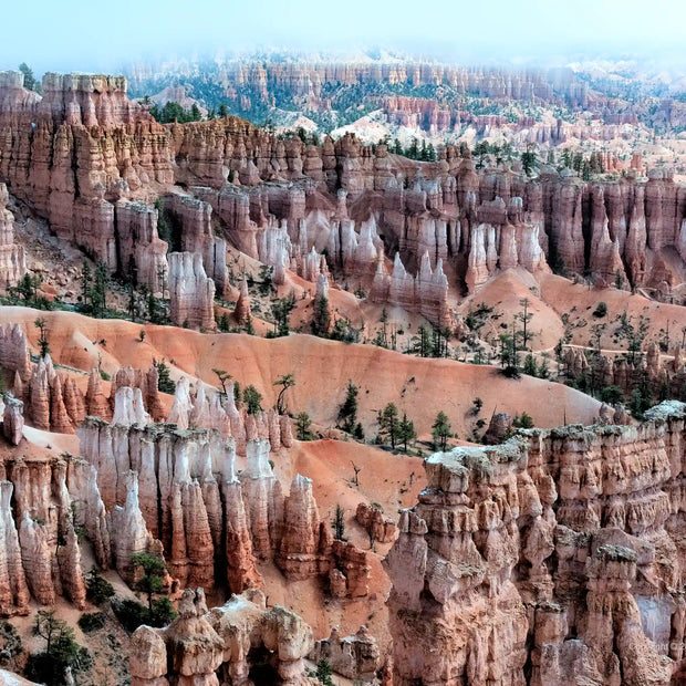 U.S.A. Bryce 7 - Photograph print framed with black frame 30.5 cm X 45.7 cm (12" X 18")