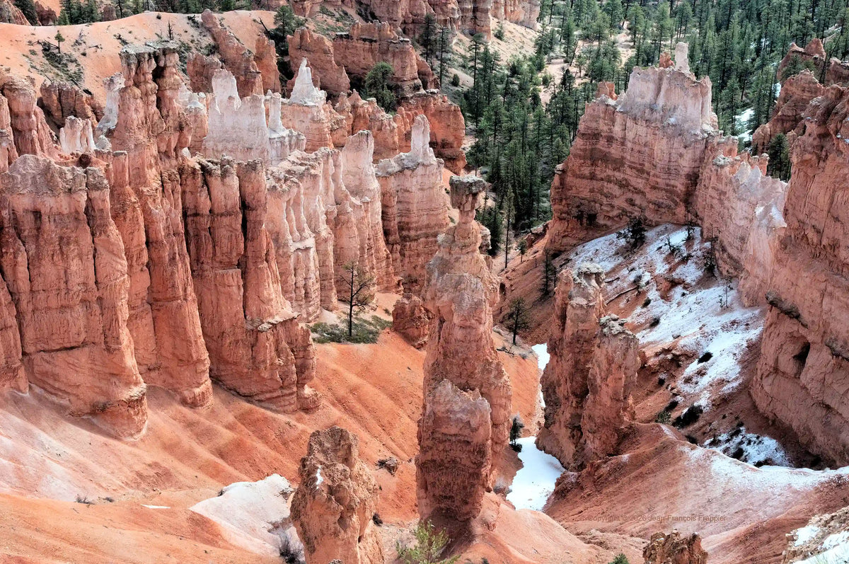 U.S.A. Bryce 9 - Photograph print framed with black frame 30.5 cm X 45.7 cm (12