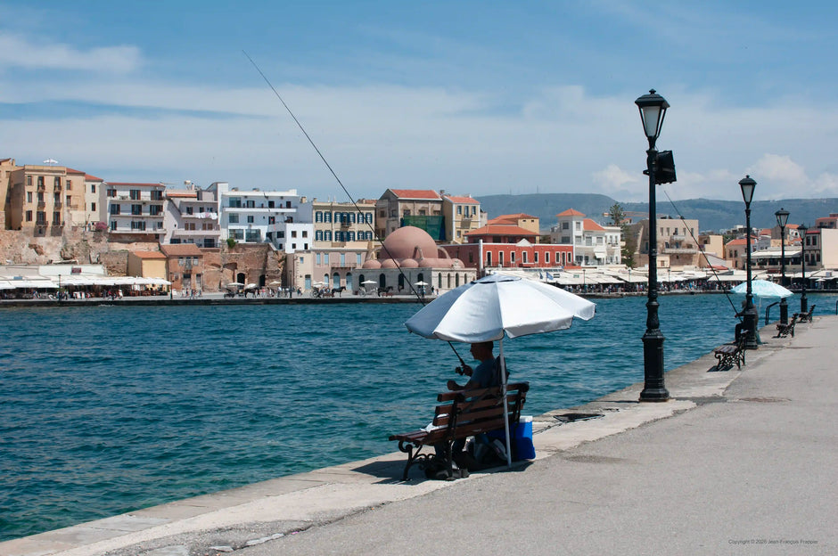 Greece Crete 5 - Photograph print framed with black frame 40.6 cm X 61.0 cm (16" X 24")