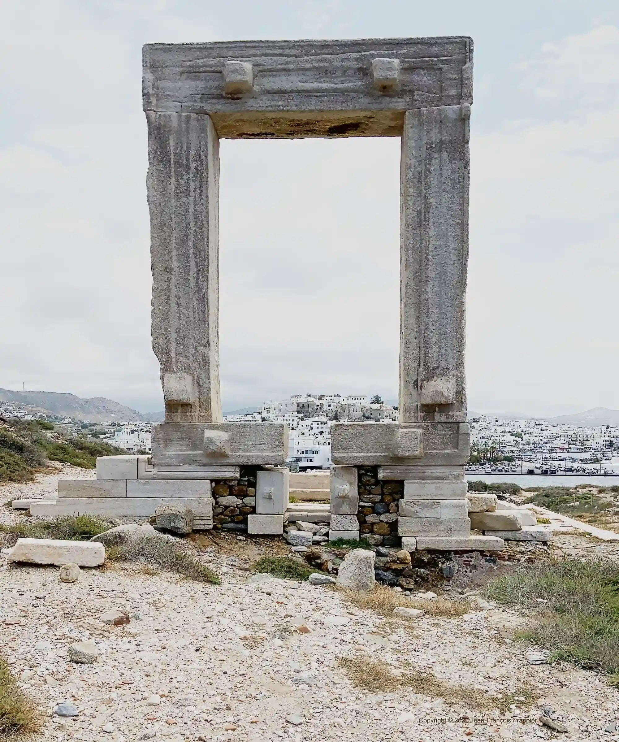Greece Naxos 6 - Photograph print framed with black frame 30.5 cm X 45.7 cm (12