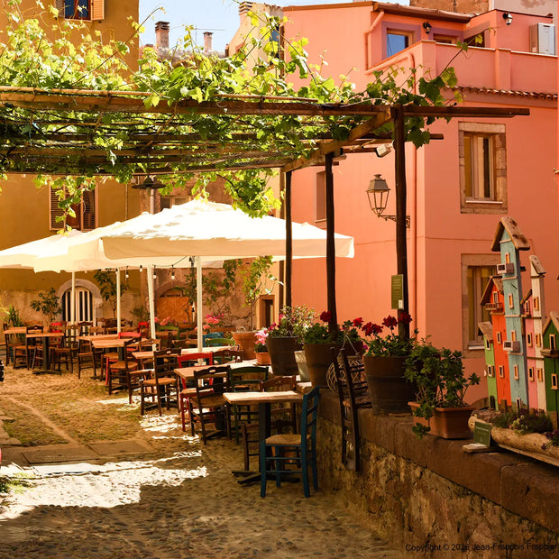 Italy Sardinia 2 - Photograph print framed with black frame 61.0 cm X 91.4 cm (24" X 36")